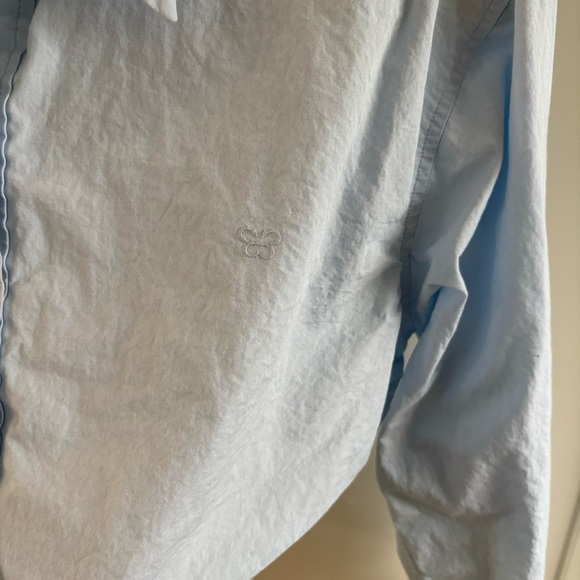 Aritzia Sunday Best Poppy Poplin button down shirt - Picture 6 of 10